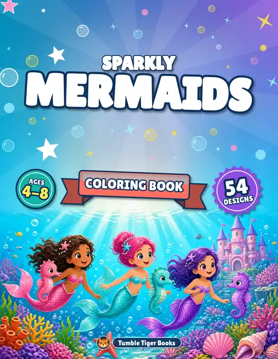 Mermaid Coloring Pages