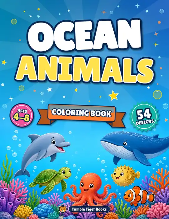 Ocean Animals Coloring Pages