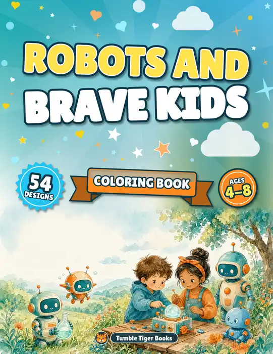 Robot Coloring Pages