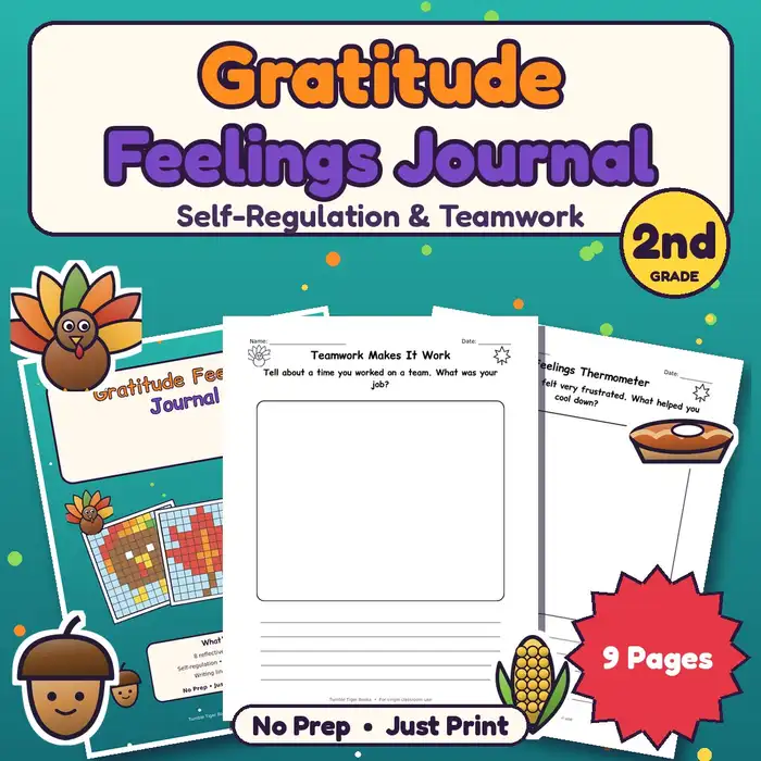 Gratitude Feelings Journal, 2nd preview